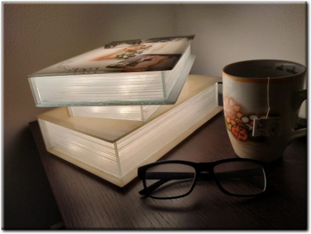 libri con luce